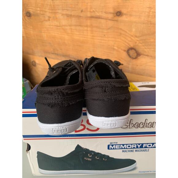 NWT Bobs B Cute- Fresh Times Heathered Black Muti colored on bottom size 9 - Picture 4 of 5